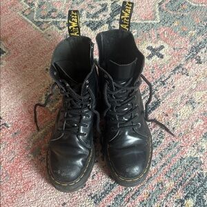 Dr. Martens Black Lace-Up Boots